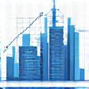 Icon of a chart and graph